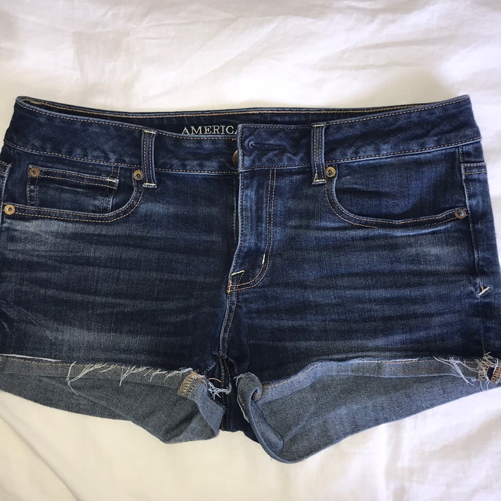 American Eagle Super Stretch denim shorts